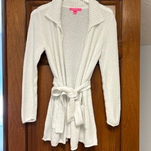 Lilly Pulitzer Belted Cardigan Large